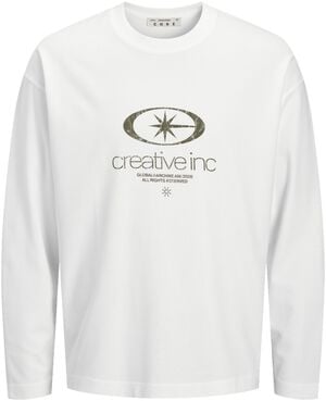 JCOBARRON PRINT LS TEE STYD