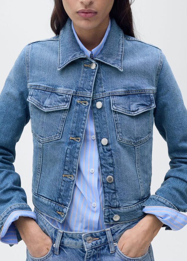 Crop Denim Jacket
