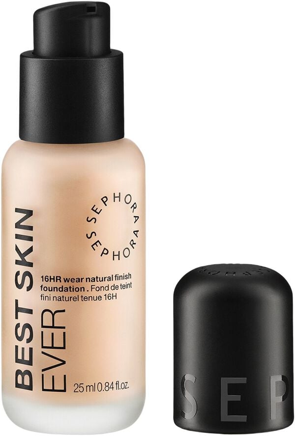 BEST SKIN EVER - Foundation med naturlig finish och 16 timmars hållbar
