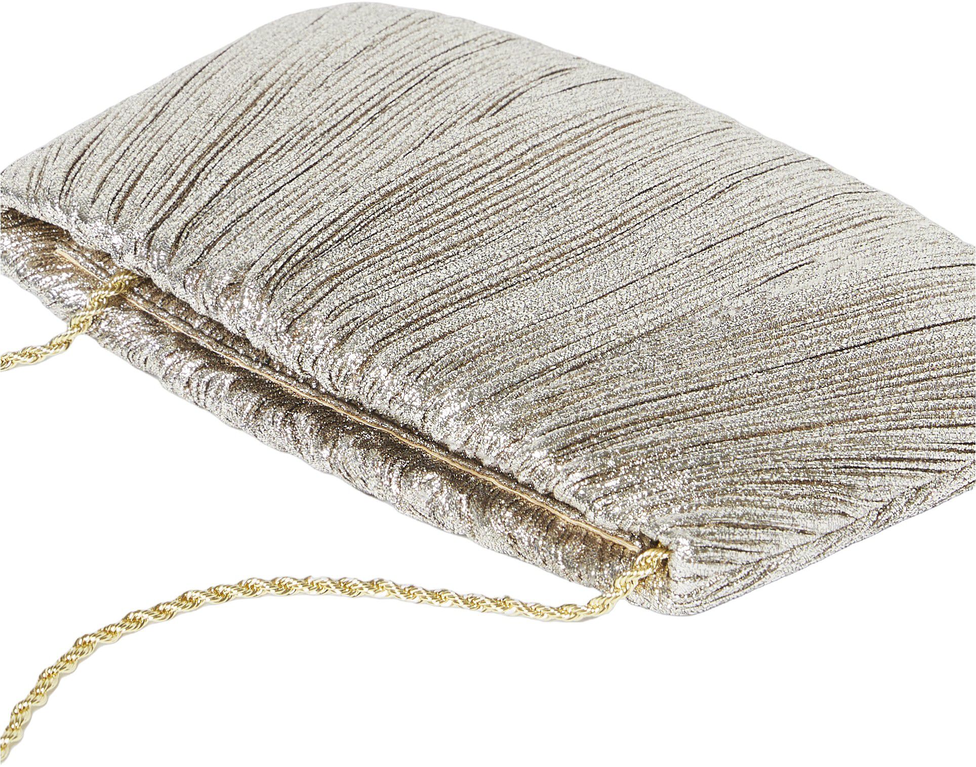BRIT PLEATED CLUTCH