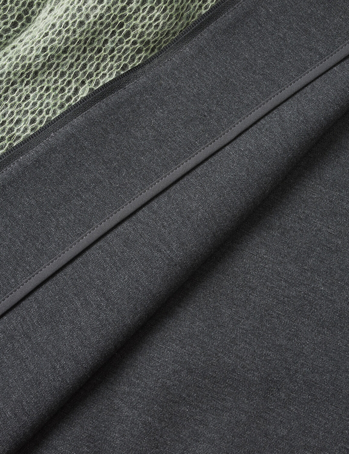 Janitor'' Double Layer Zip Cardiga