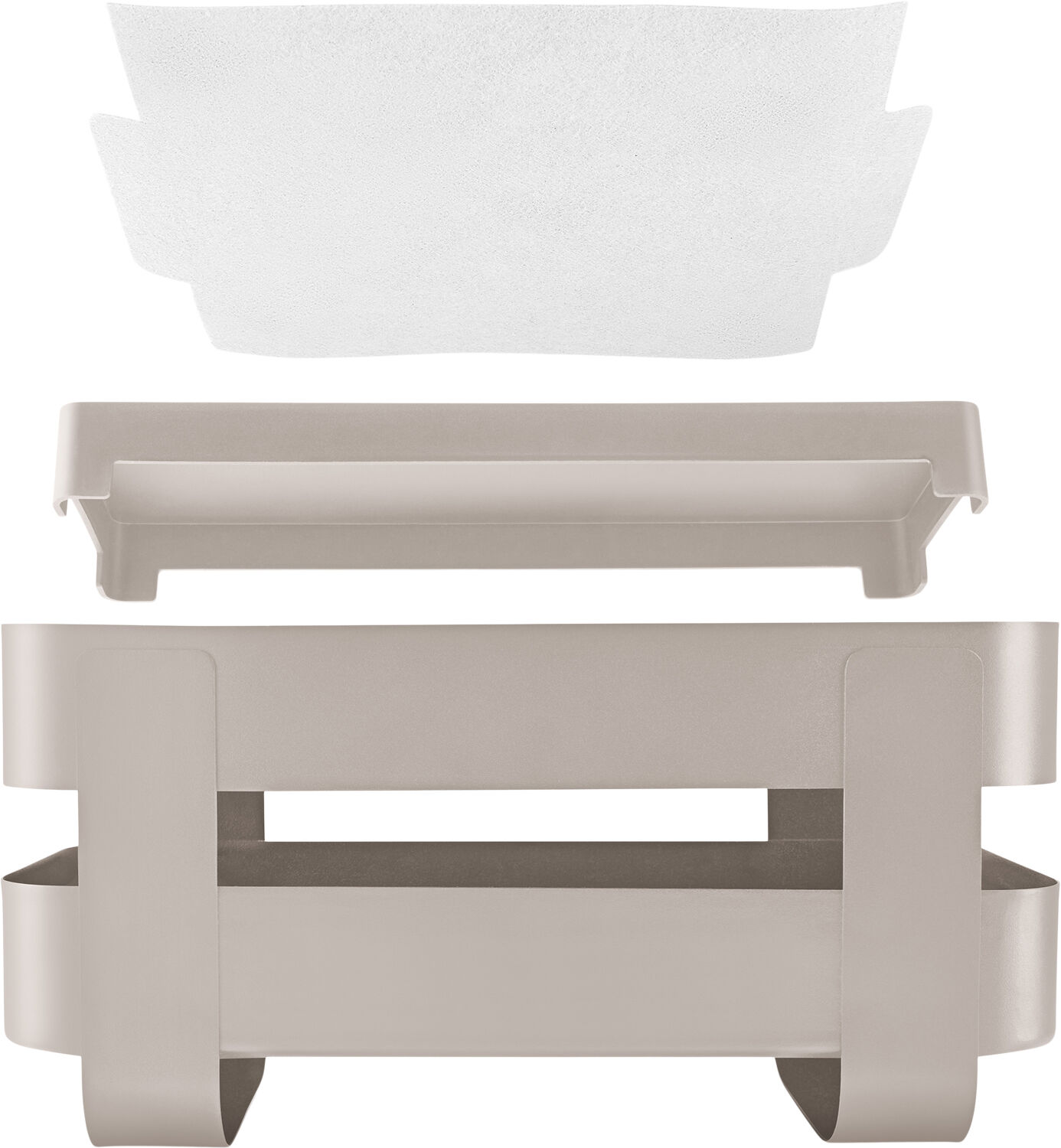 Selvvandende Herb organiser st&aring;l Sand