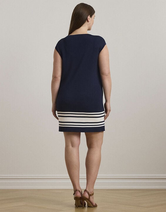 MATTE RAYON/NYLON-SS DRESS