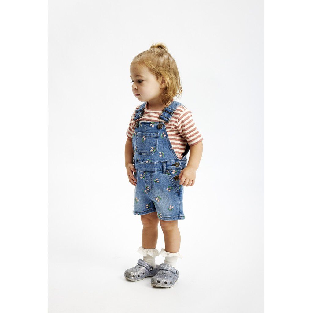 TNSTOvia Short Denim Dungarees
