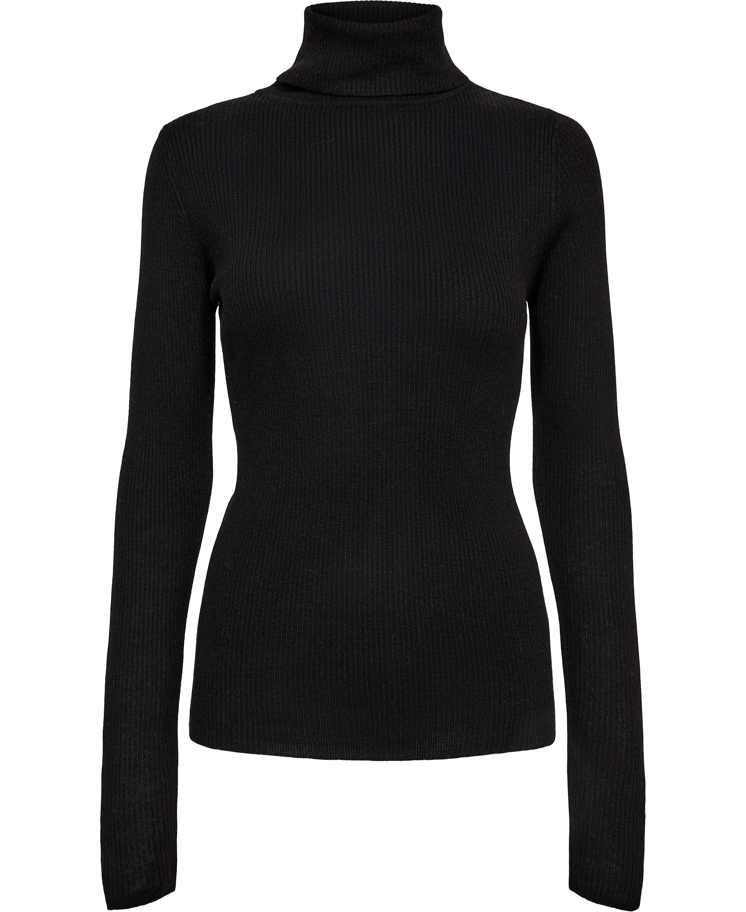 Torino 2 H&oslash;jhalset strik - Merino uld mix