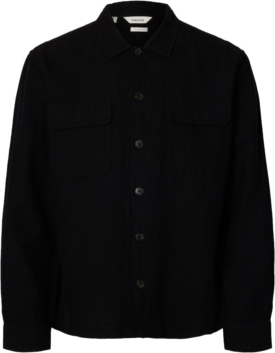 Slmotto Leroy Linen Blend Overshirt Noos