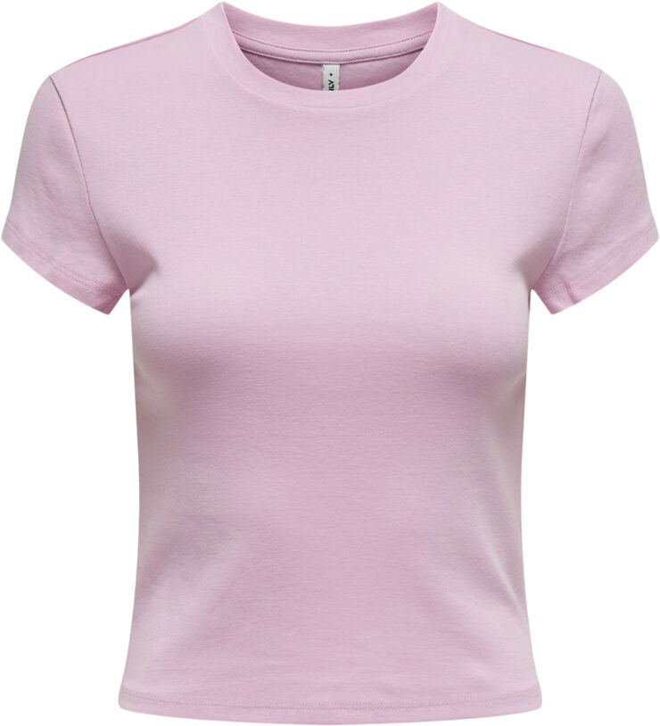 ONLELINA S/S O-NECK SHORT TOP JRS N