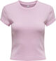 ONLELINA S/S O-NECK SHORT TOP JRS N