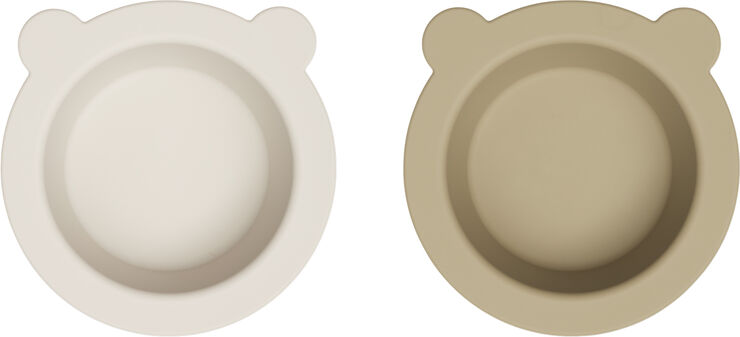 Peony suction bowl 2-pack