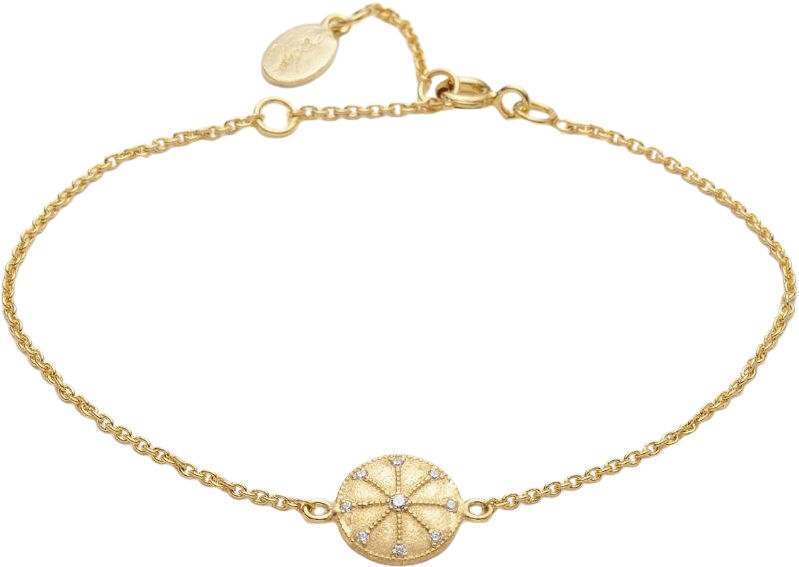 Energy bracelet VERMEIL (925 Sterling silver gold plated 2. 5 micron)