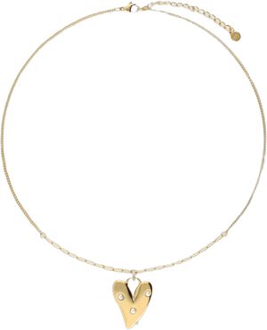 Necklace pearls & heart