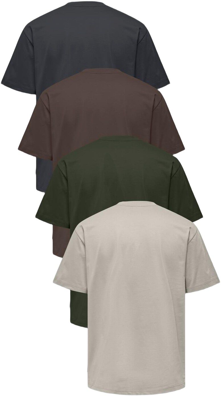 ONSFRED RLX SS TEE 4-PACK CS