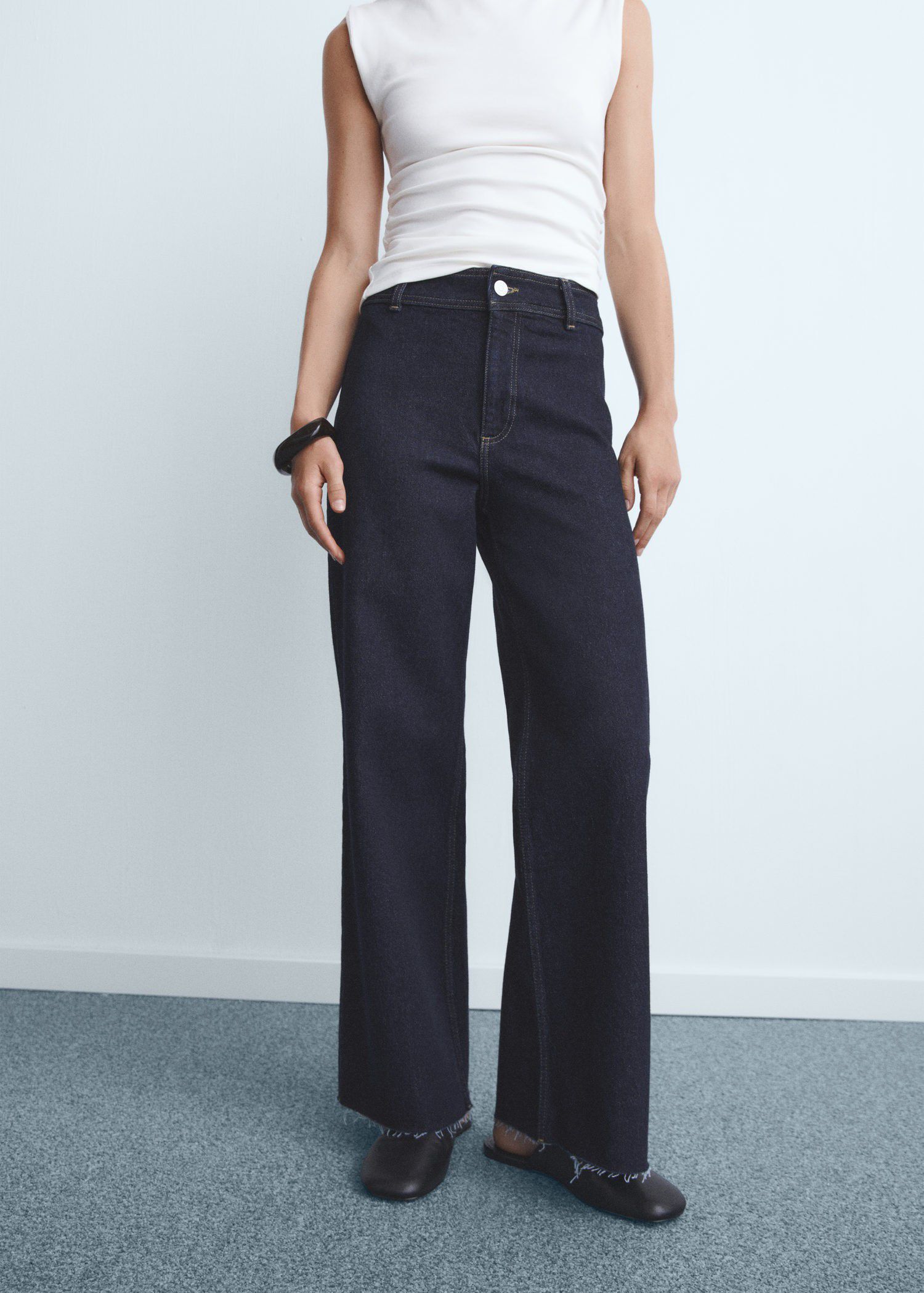 Catherin culotte high-rise jeans