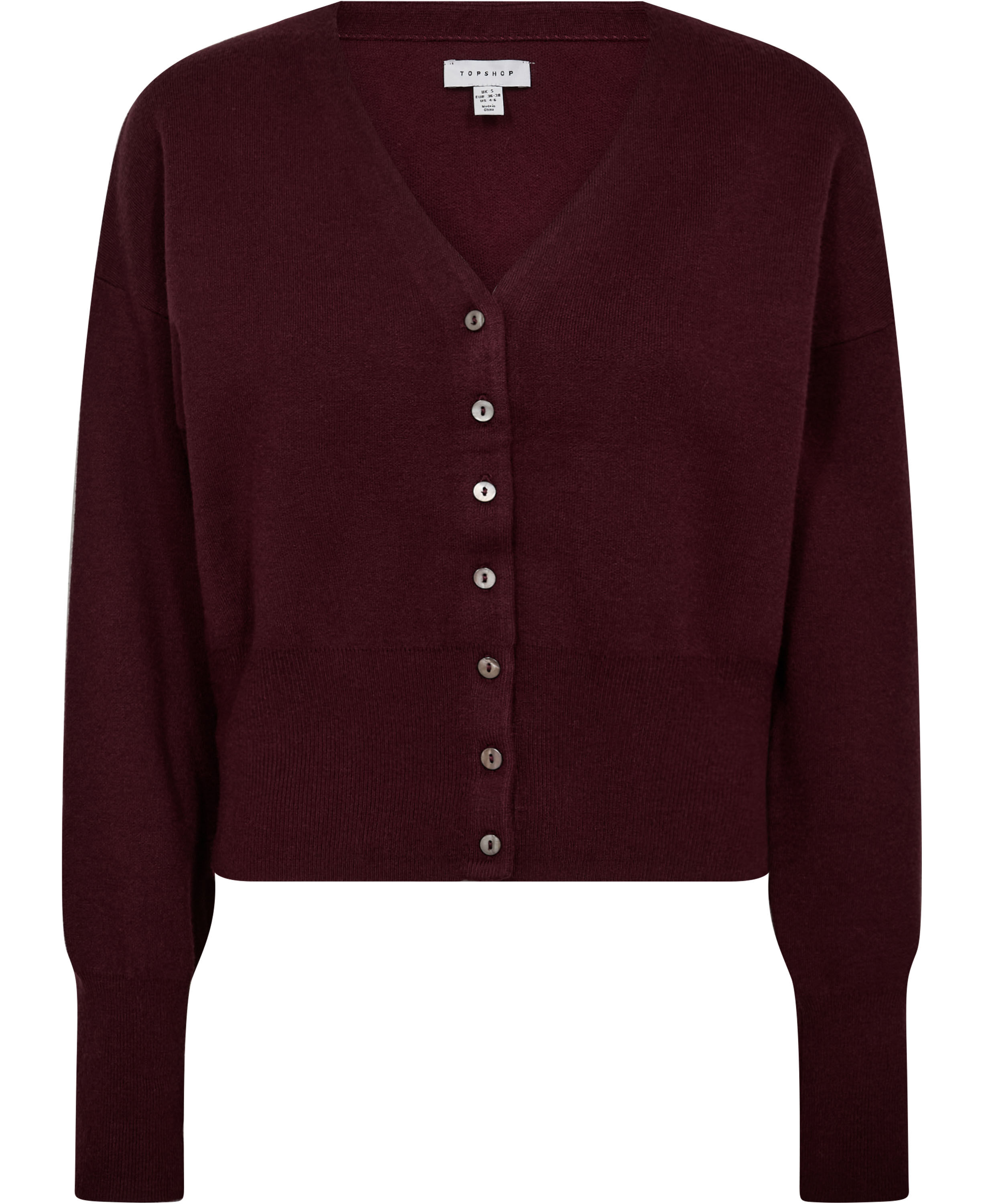 Tscompact Ls V-Neck Cardigan Noos