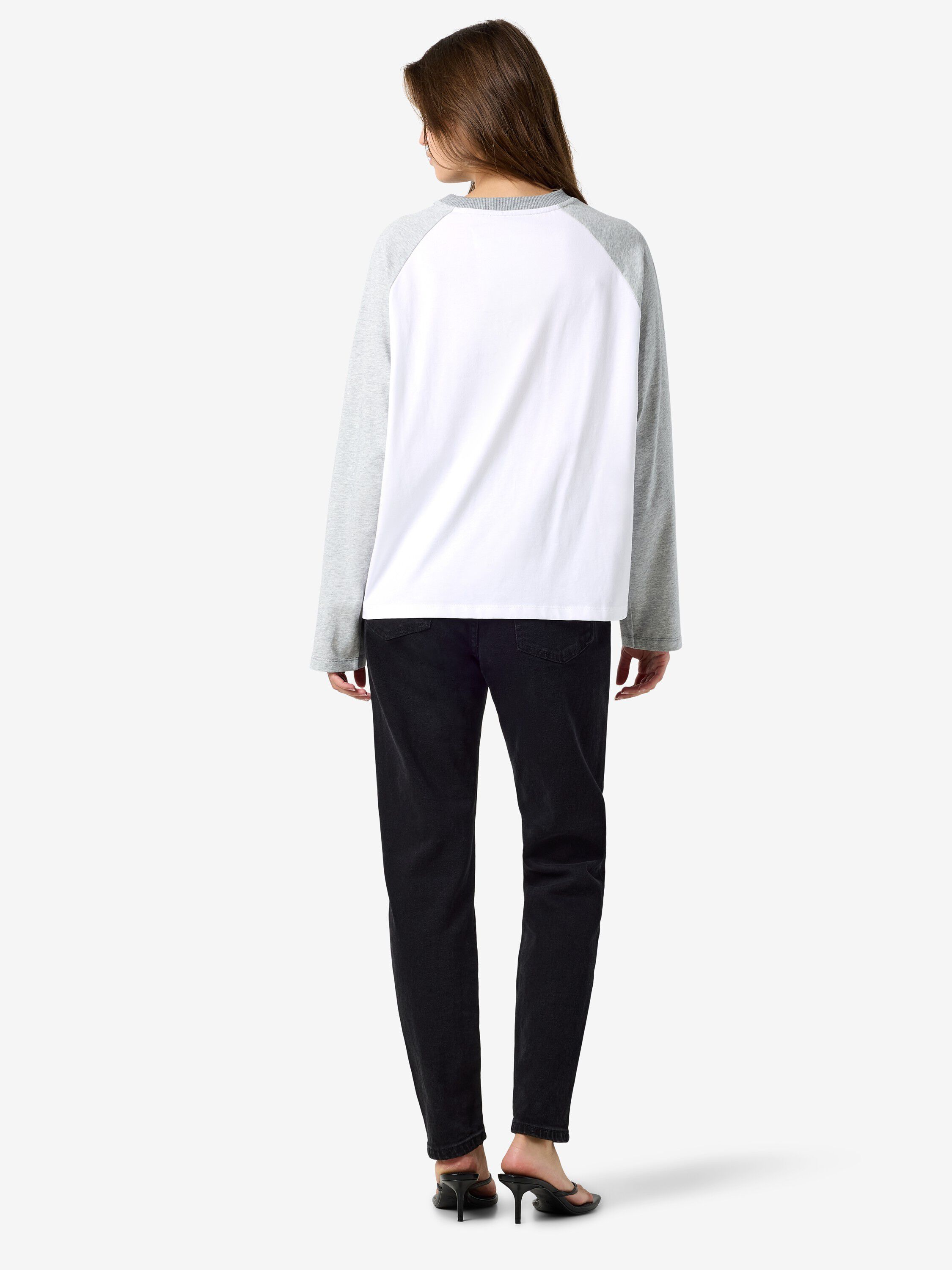 Nmember L/S Raglan Colorblock Top