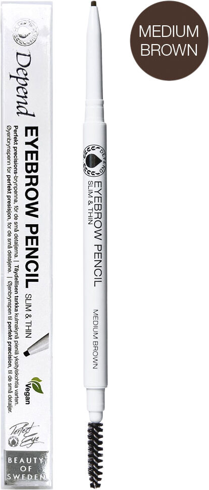 Eyebrowpen. slim&thin Mediumbrown nord