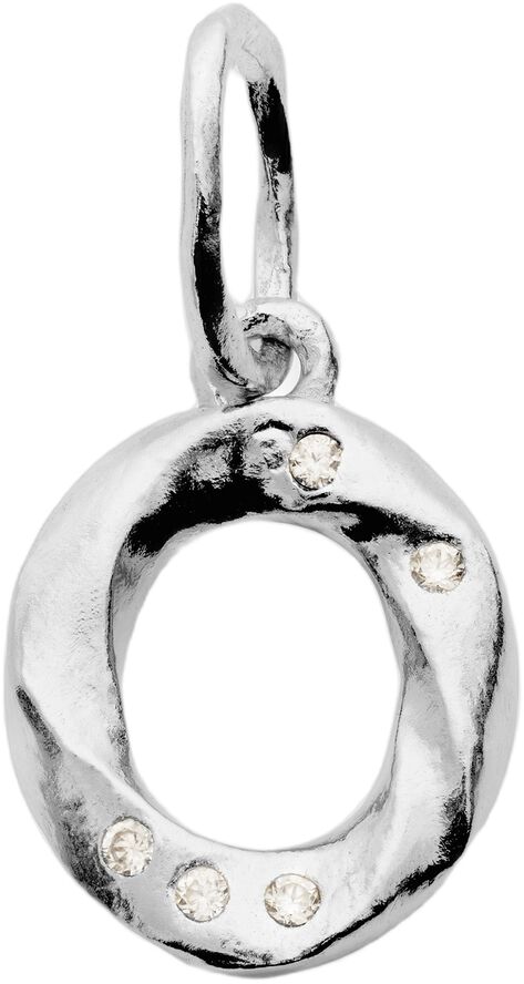 Alphabet Pendant Silver