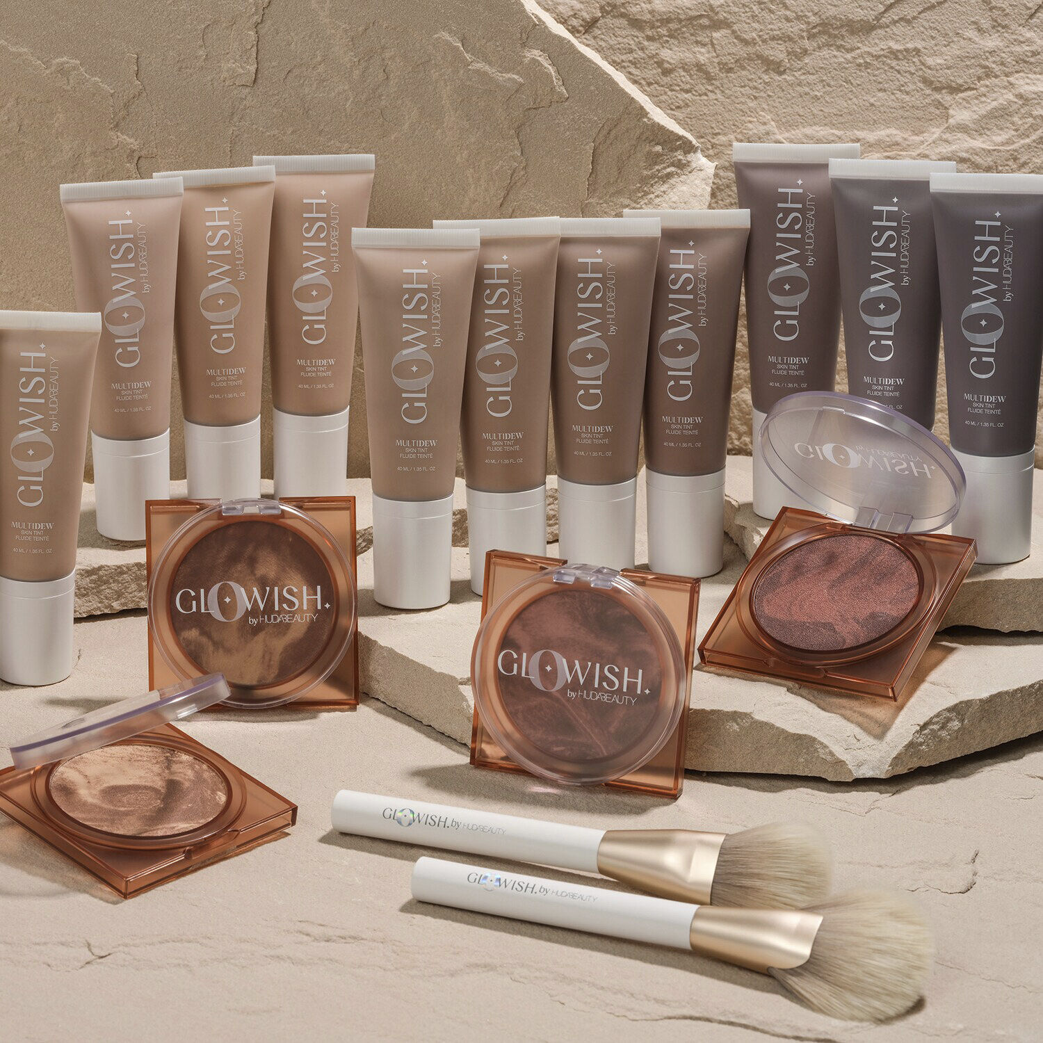 Glowish - All over bronze - Powder brush