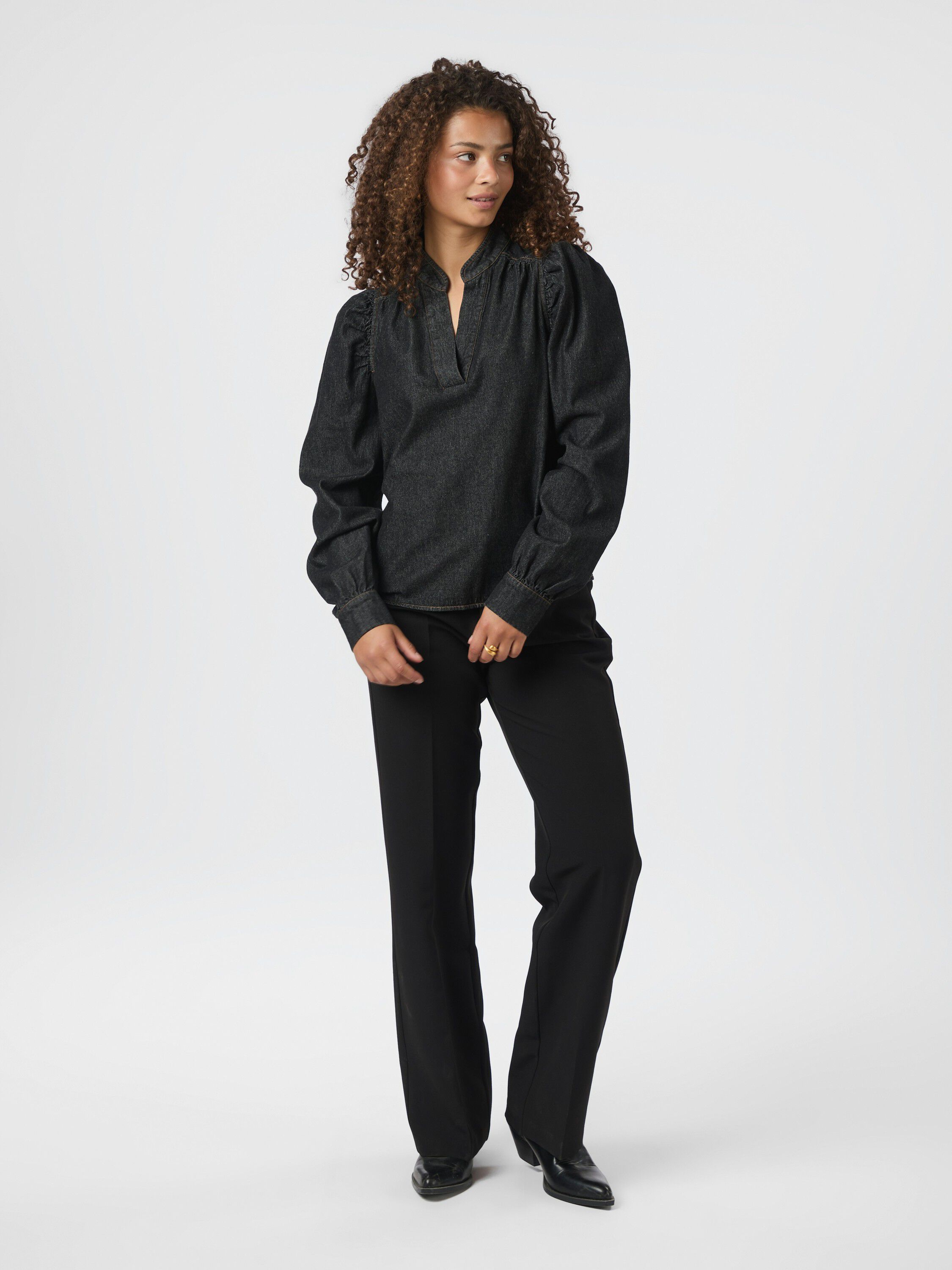 Rosslyn Denim Blouse
