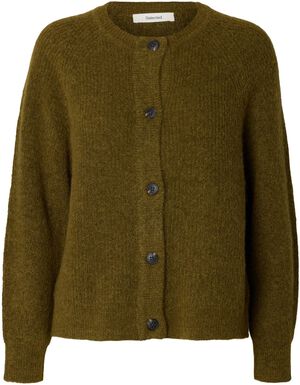 SLWLULU LS KNIT SHORT CARDIGAN NOOS