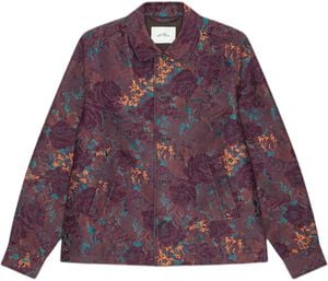 Leaves Jacquard Overshirt