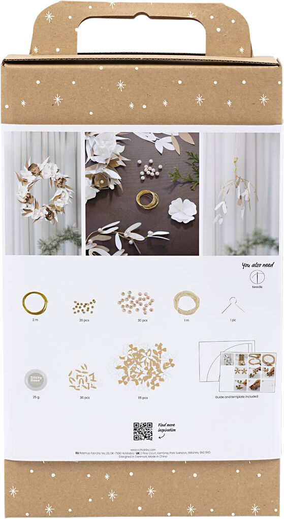 DIY Kit Papirpynt, Krans