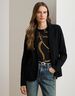 Cotton-Blend Sweater Blazer