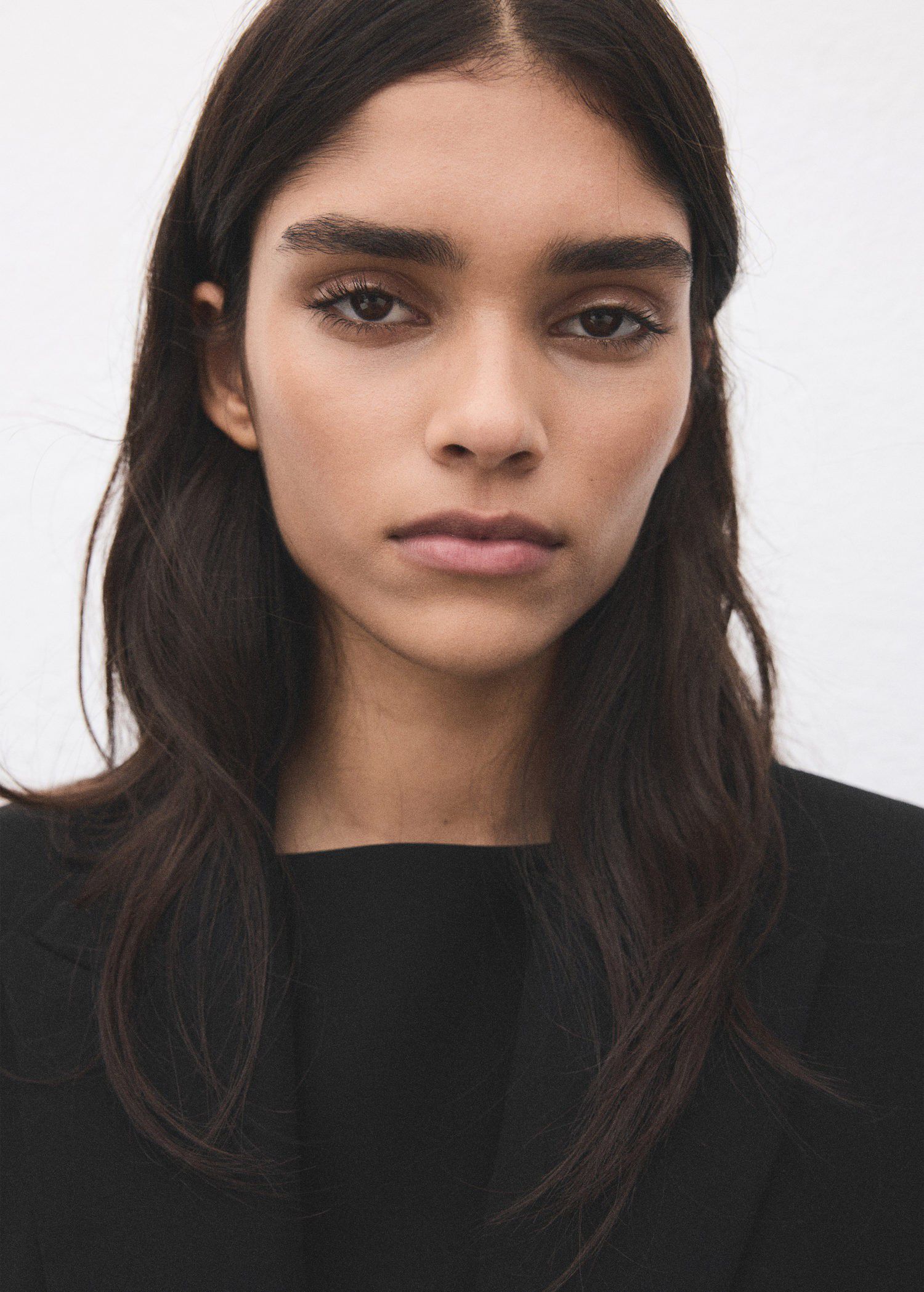 Suit jacket with scarf