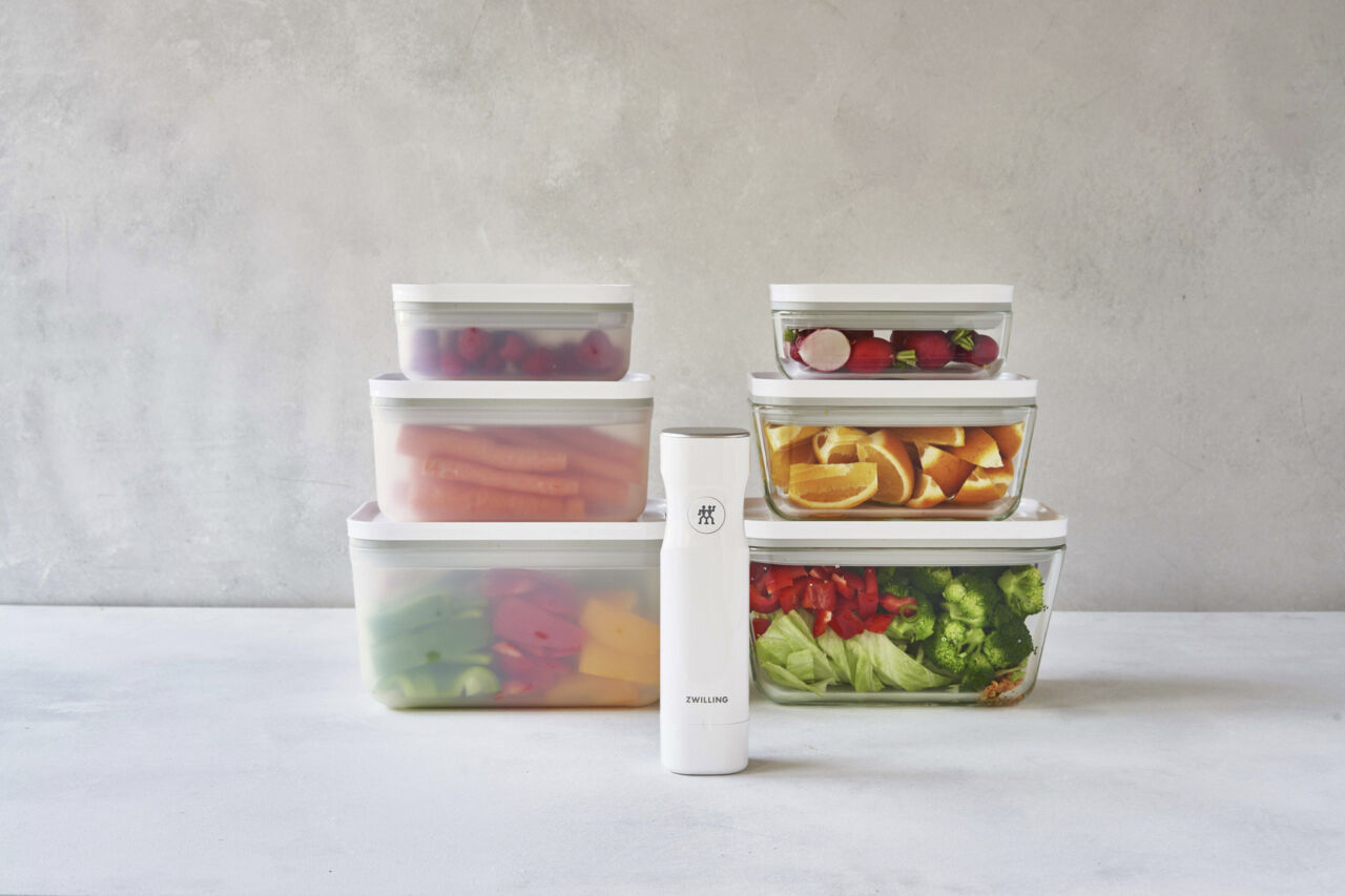 Fresh & Save Vakuum box L Graa Glas