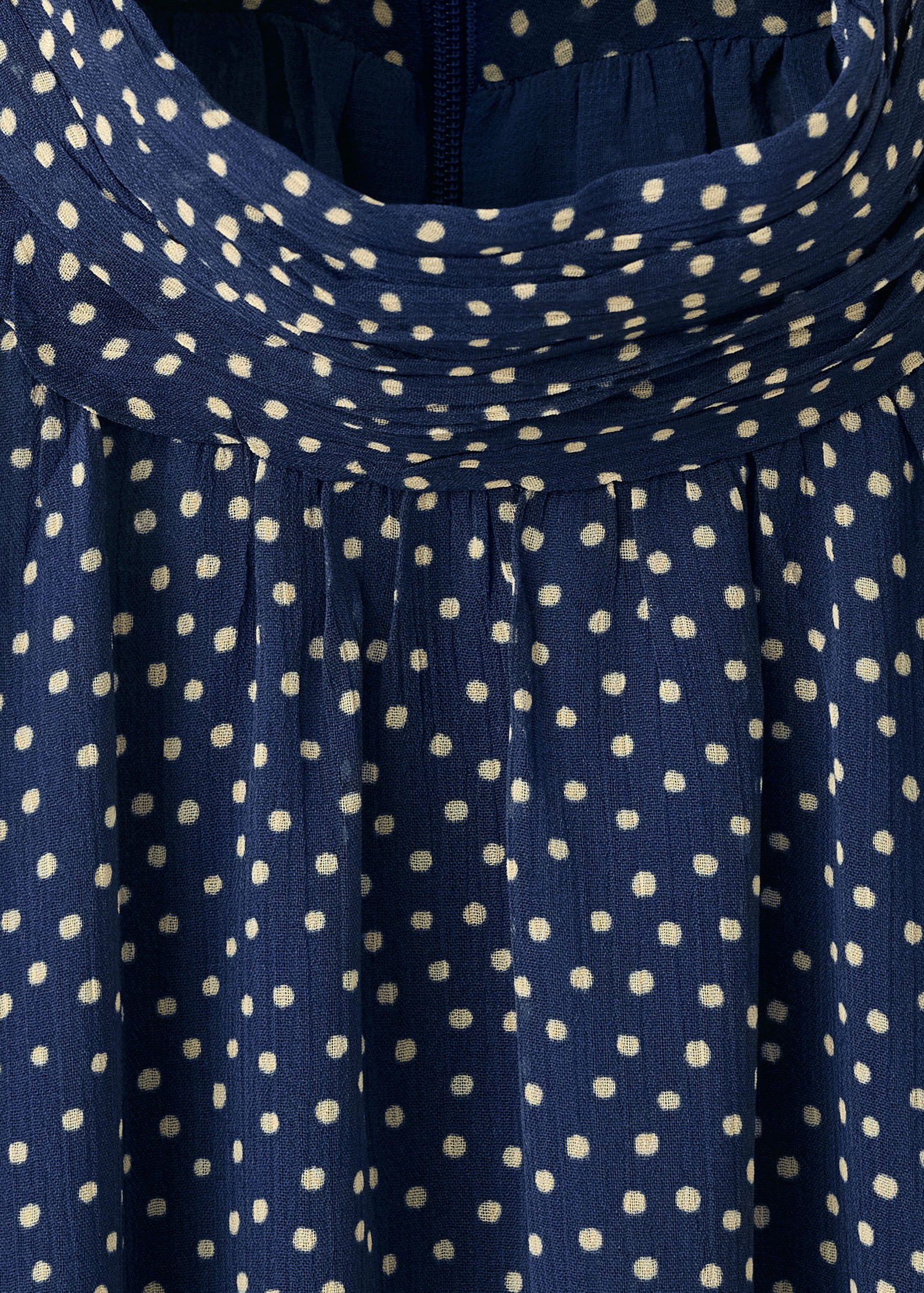 Printed halter-neck dress
