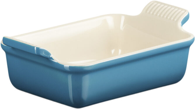 Rektangul&auml;r ugnsform Heritage stengods