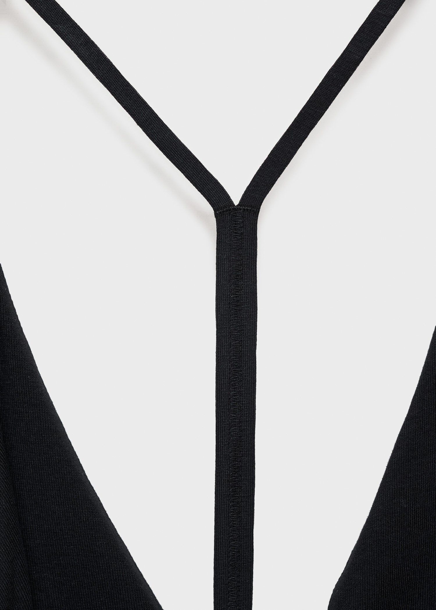 Midi-dress with back neckline