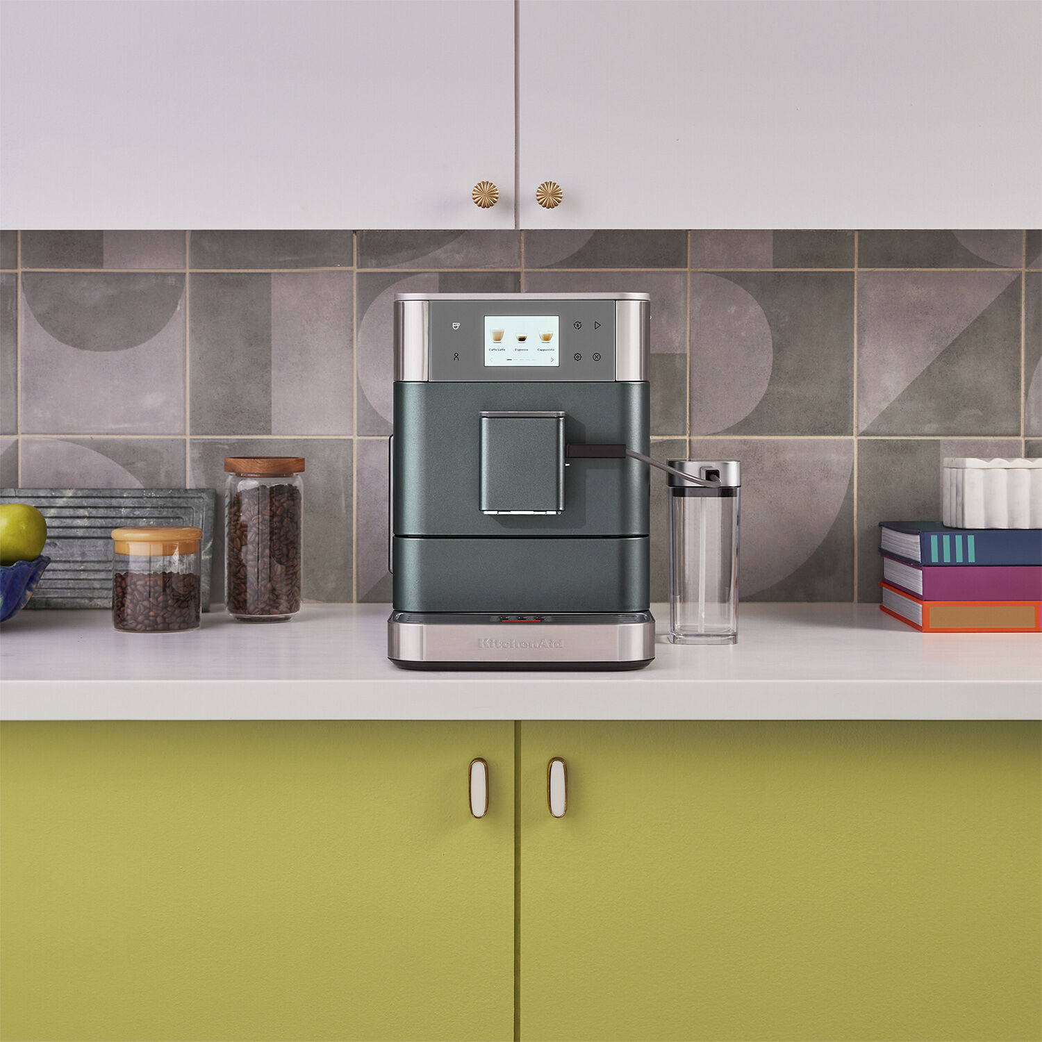 KITCHENAID fuldautomatisk espressomaskin-5KES8557EJP