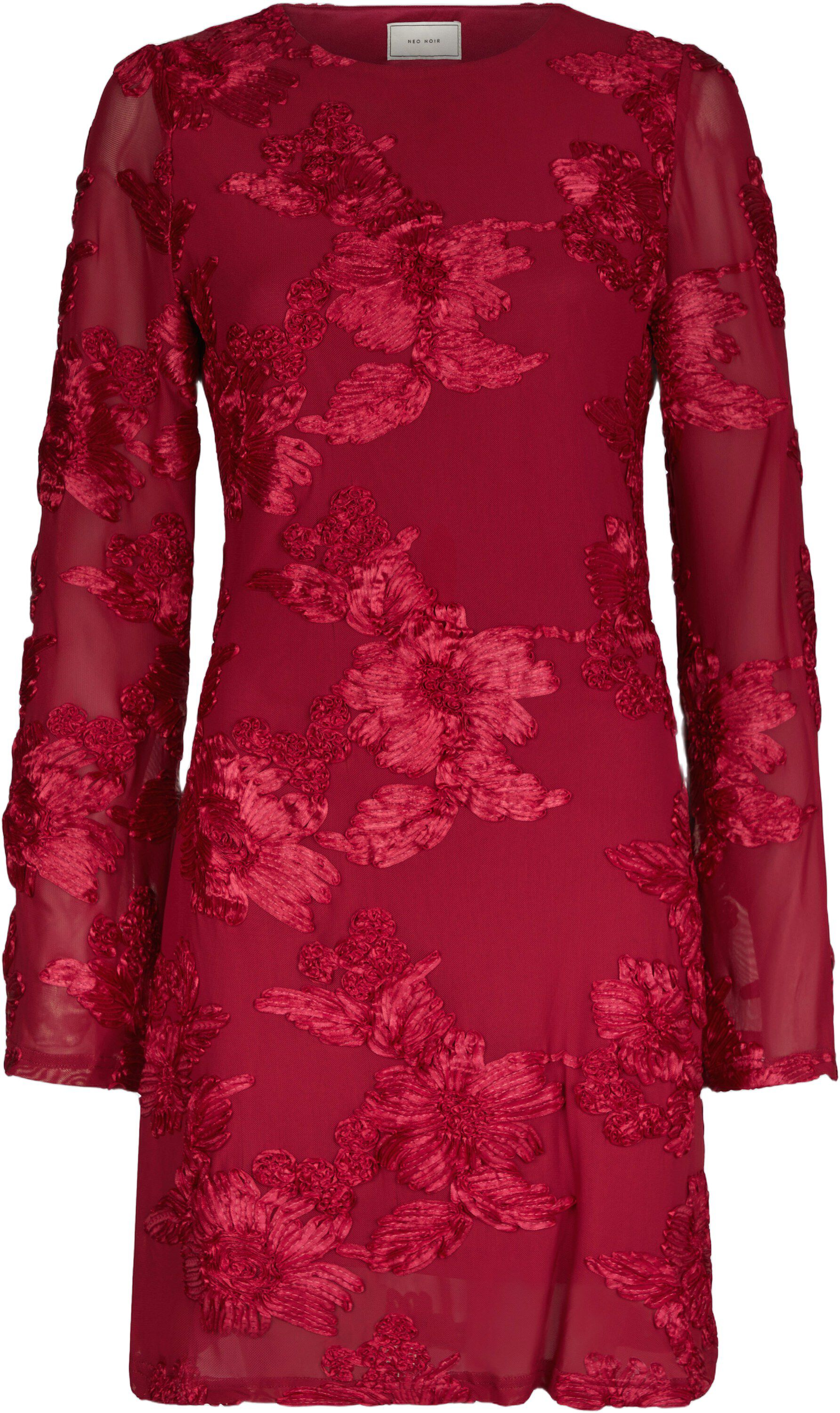 Dirina Big Flower Mesh Dress