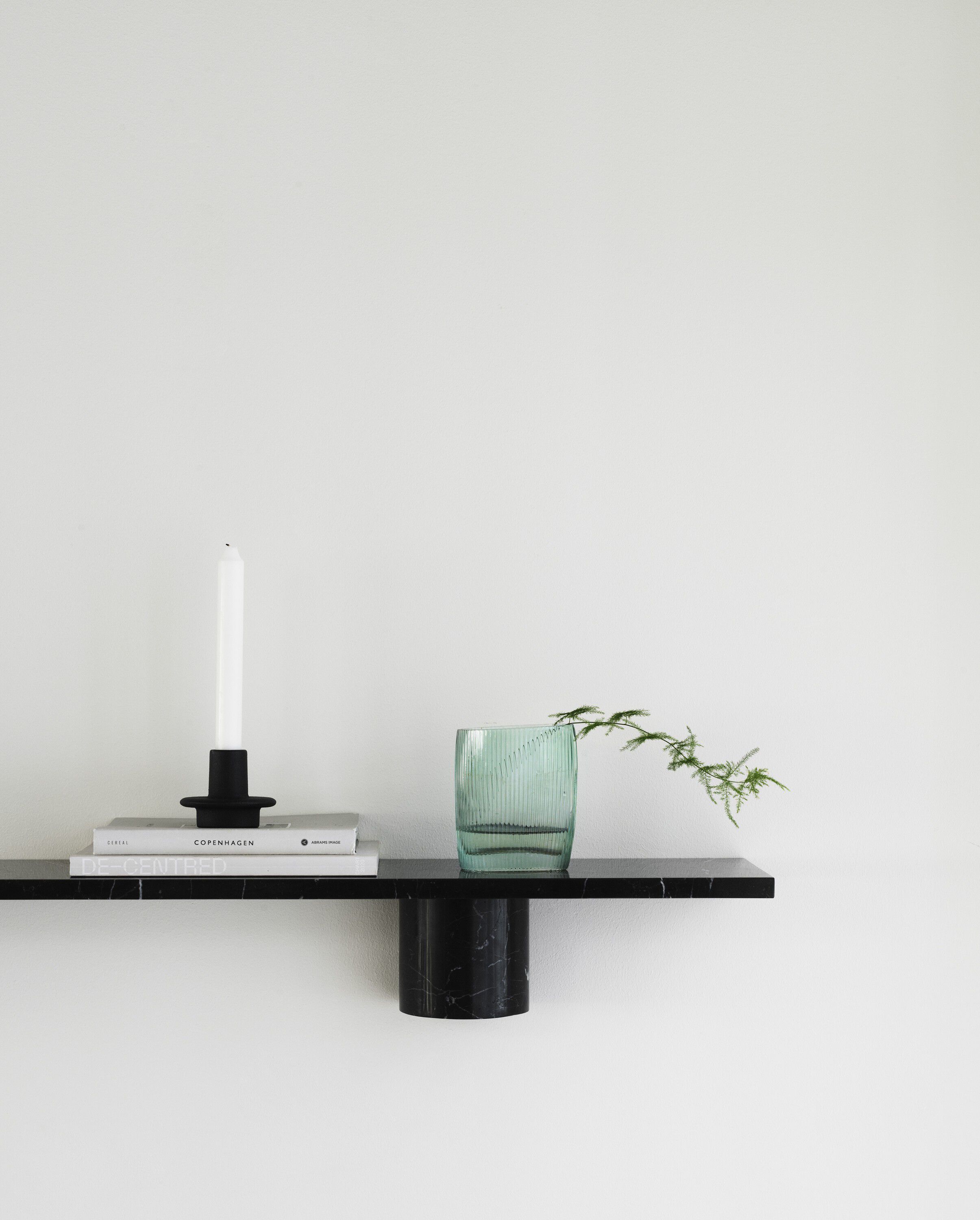 Sten Shelf 120 cm Black Marble