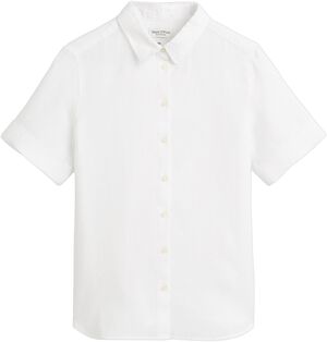 Blouse, regular fit, short sleeve,