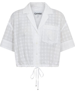 Broderie Anglaise Cropped Bowling S