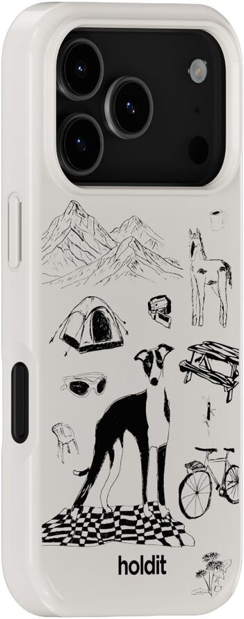Graphic Print Case MagSafe iPhone 17 Pro Wool