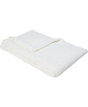 Bedspread 180x260cm w/lace white