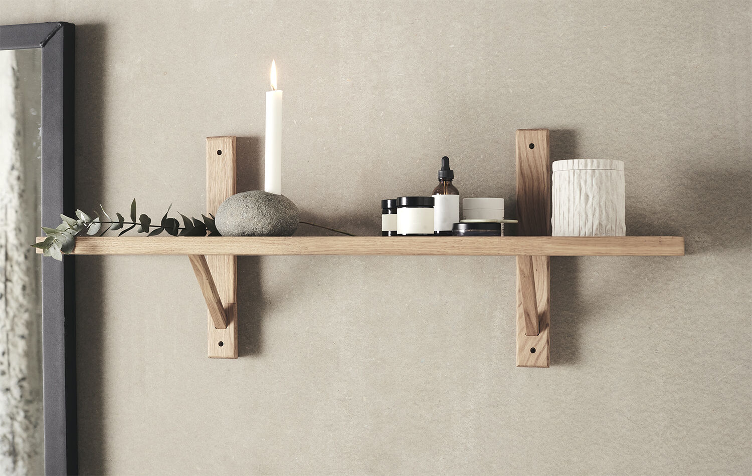 Beholder m. l&aring;g Kama - Sand