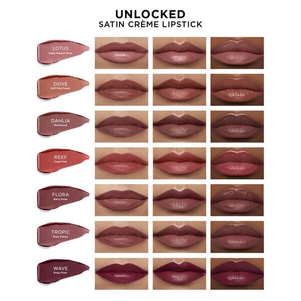 Unlocked Satin Crème - Lipstick