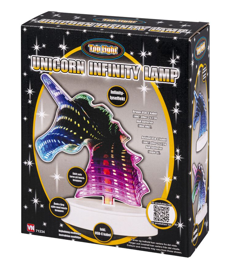 UNICORN MIRROR LAMP 19x15