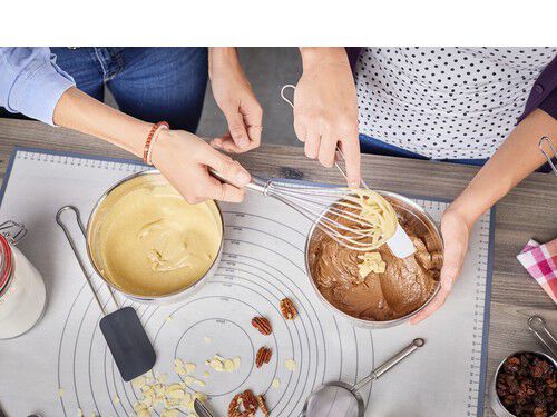 Spatel/slickepott 32 x 7,5 cm St&aring;l/Svart