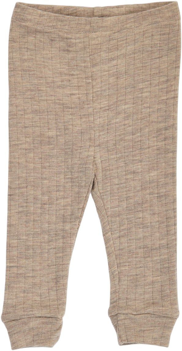 Woolly rib cuff pants