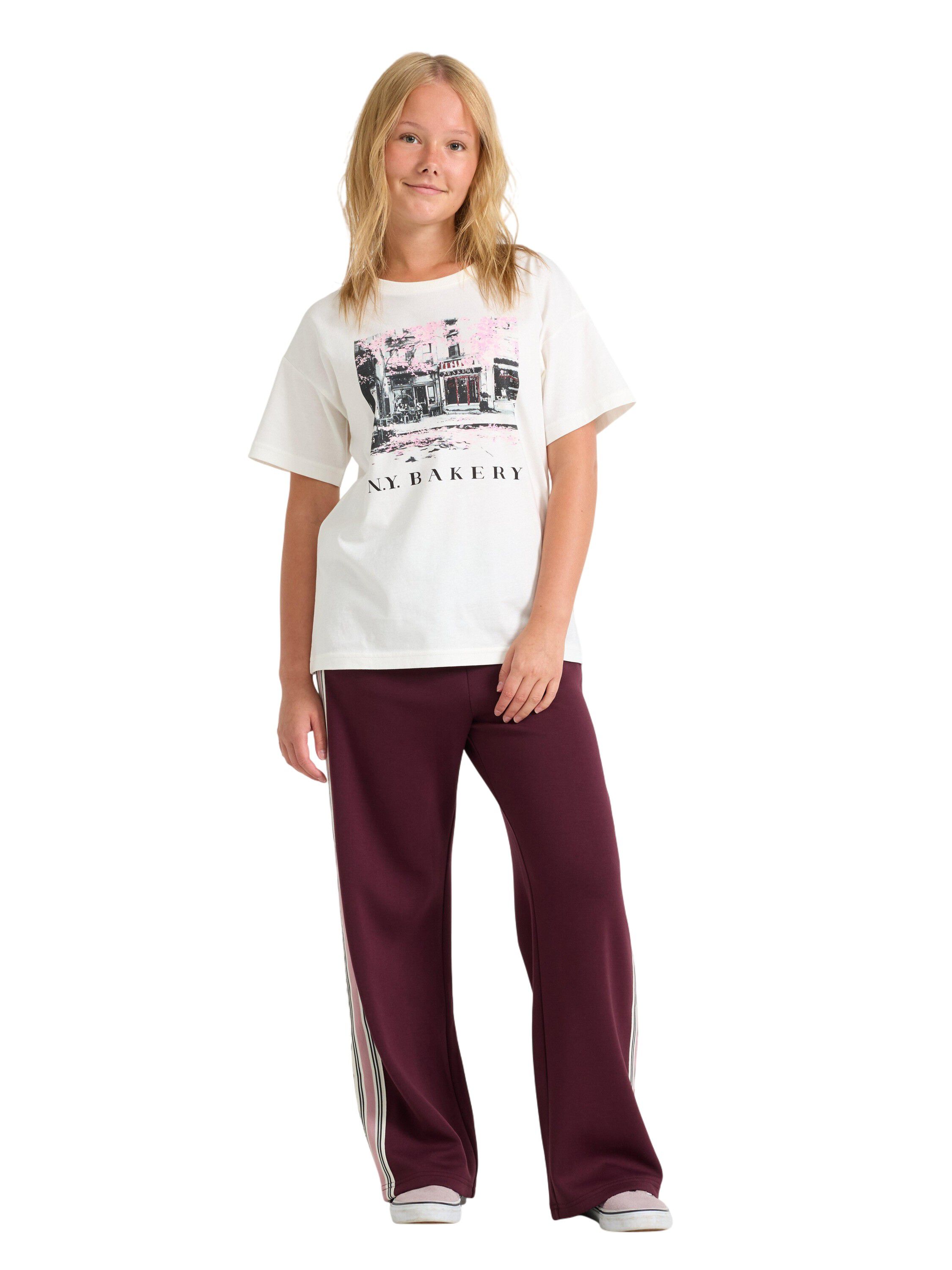 Trouser sporty wide leg