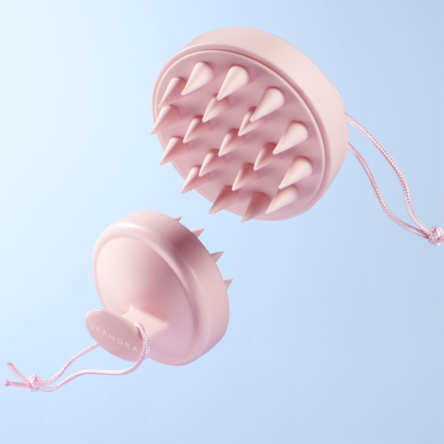 Massageborste f&ouml;r h&aring;rbotten - Exfolierar, masserar