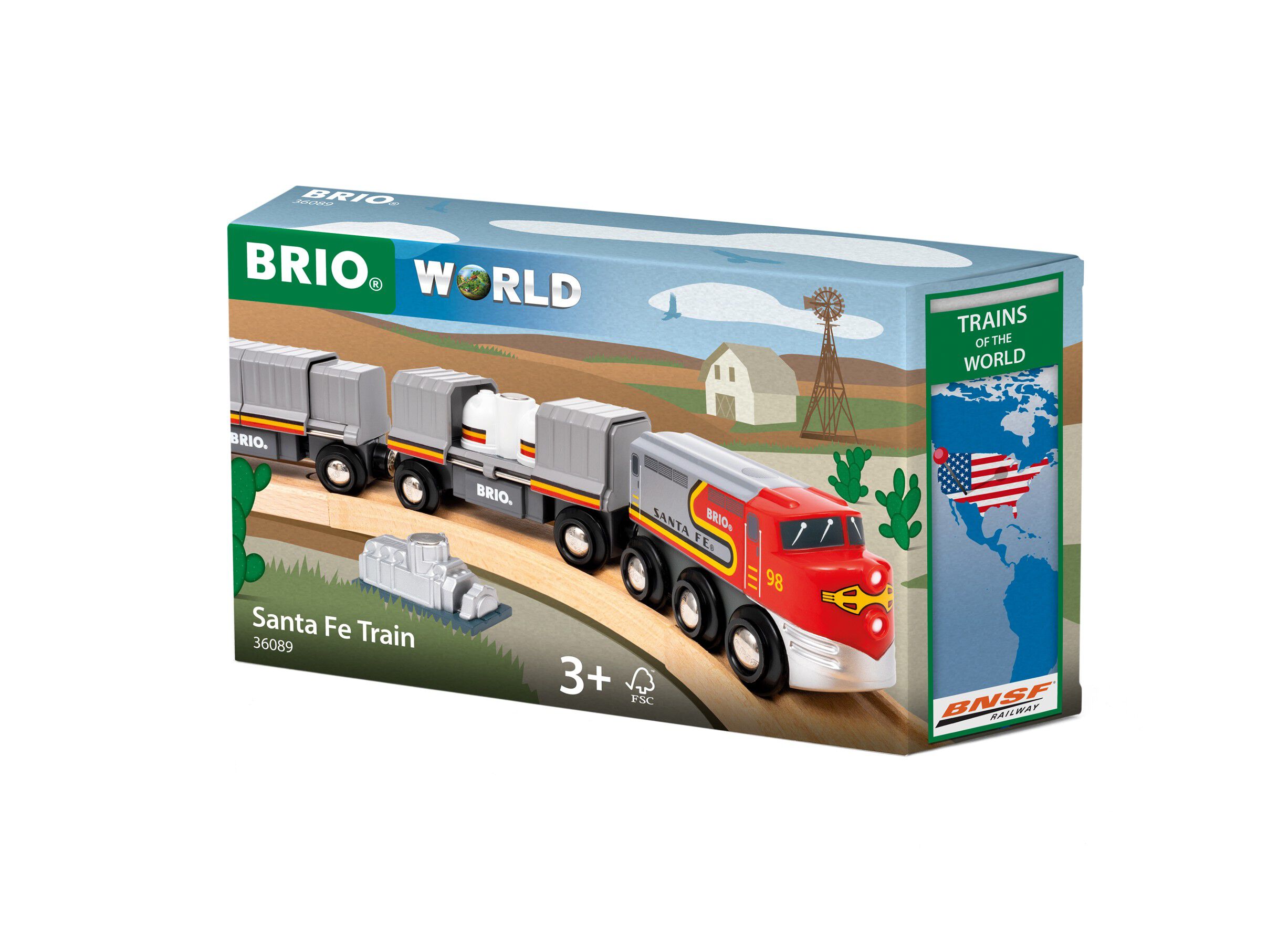BRIO 36089 Santa Fe tog