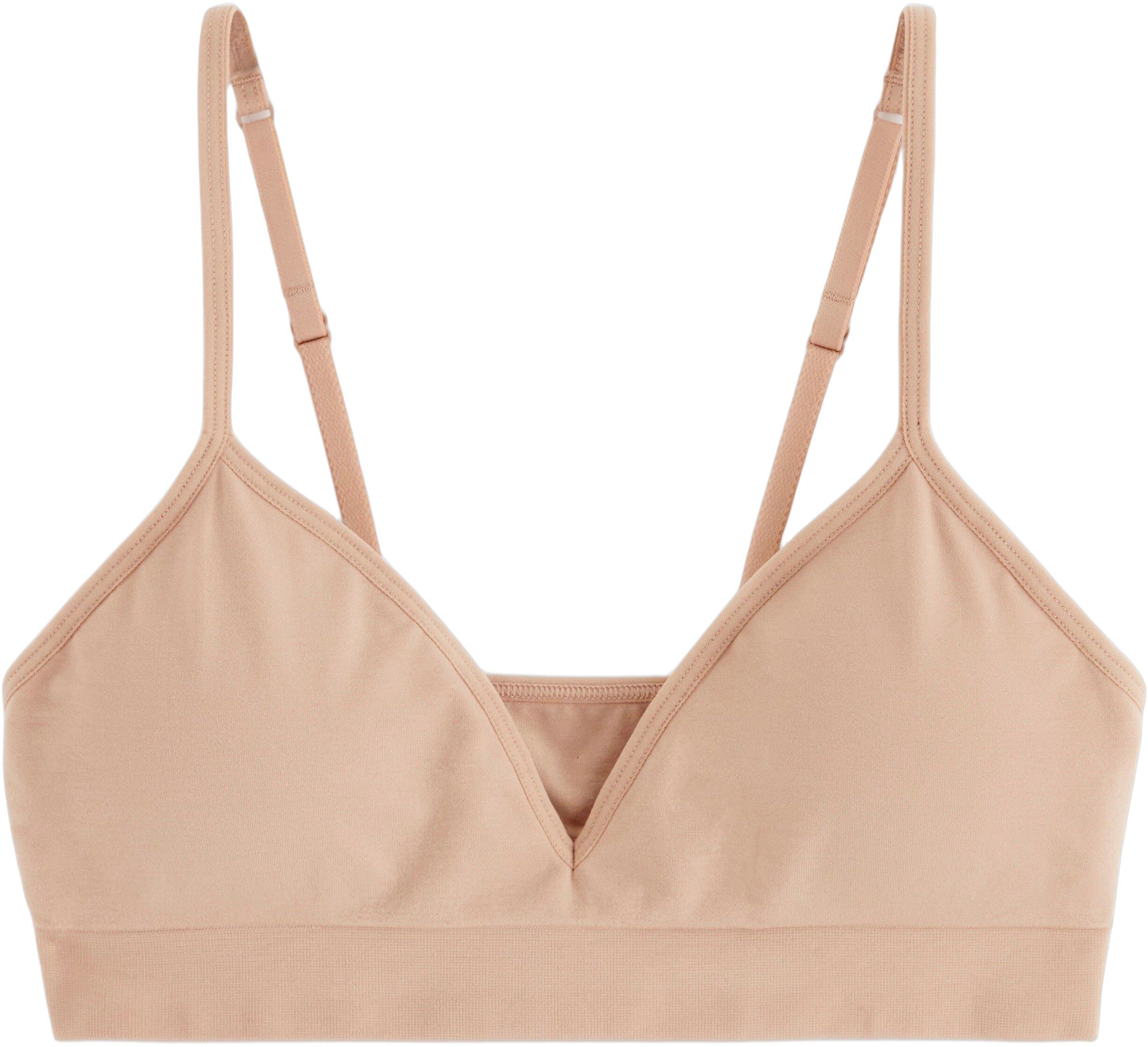 Comfy soft bra with thin, removable