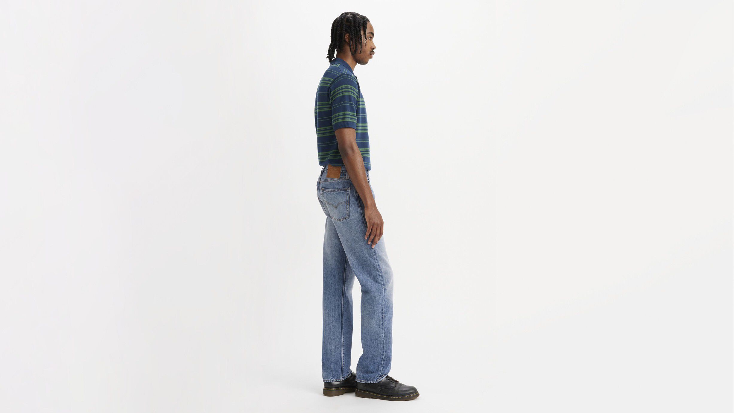 555 RELAXED STRAIGHT INDIGO CH