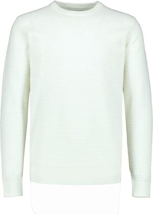 Structure o-neck knit L/S